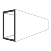 80 x 40 x 3.0 rectangular hollow section S235