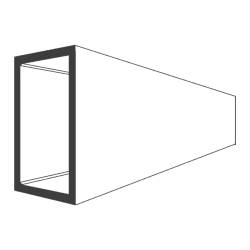 60 x 40 x 3.0 rectangular hollow section S235
