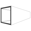 180 x 180 x 6.0 square hollow section S235
