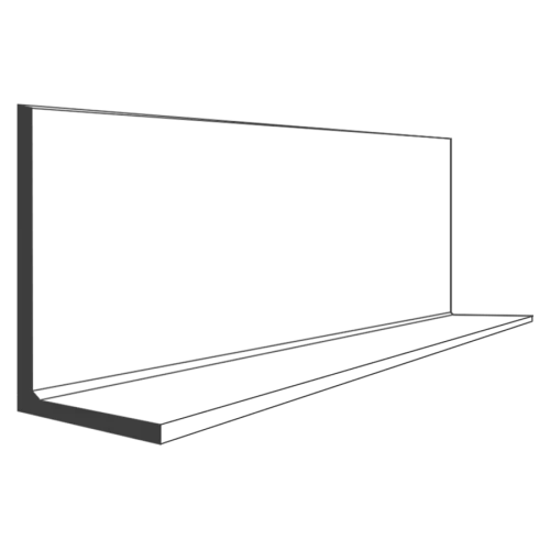 50 x 40 x 5 mild steel unequal angle S275