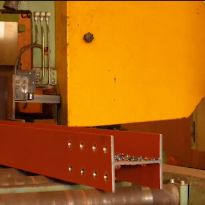 structral steel cutting and drilling